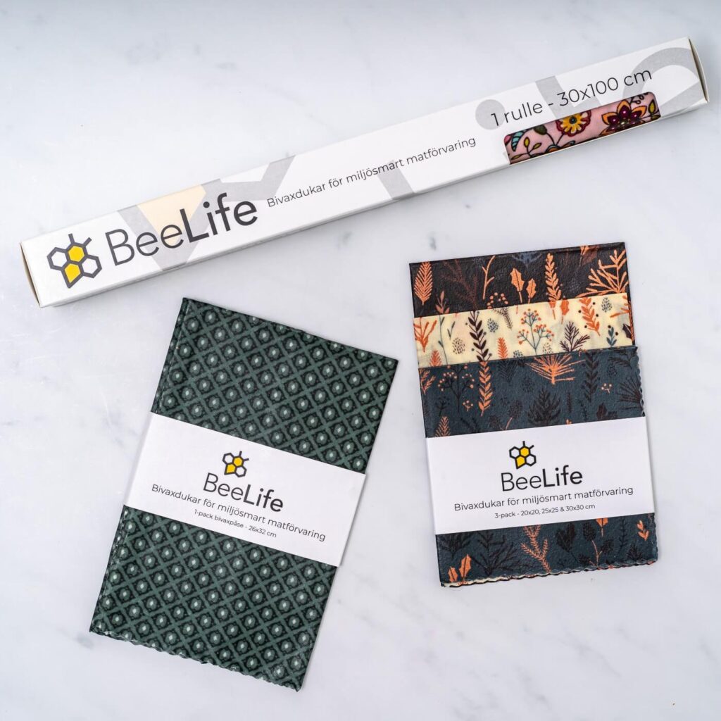 beelife bivaxdukar bivaxpåse mix set-3