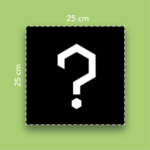 Slumpmässig bivaxduk 1-pack - 25x25 cm